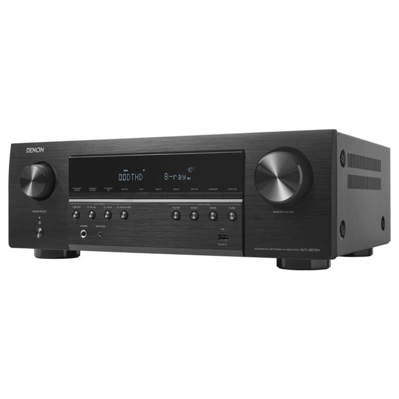 Stereo AV imtuvas DENON AVRS670HBKE2