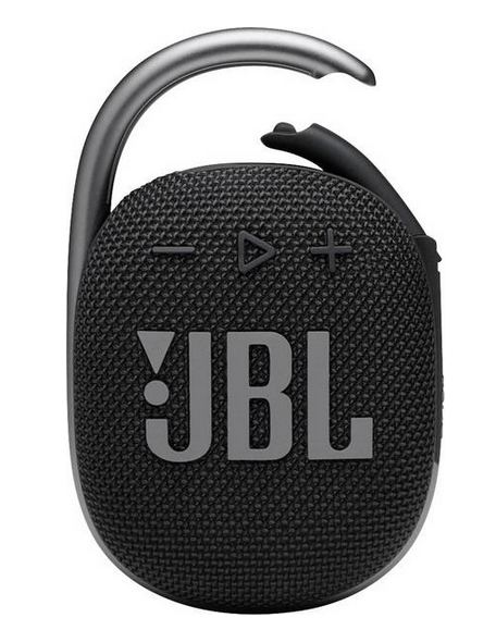 Nešiojamas garsiakalbis JBL Clip4, IPX7, juodas