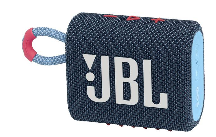 Nešiojamas garsiakalbis JBL Go 3, IPX7, tams. mėlynas