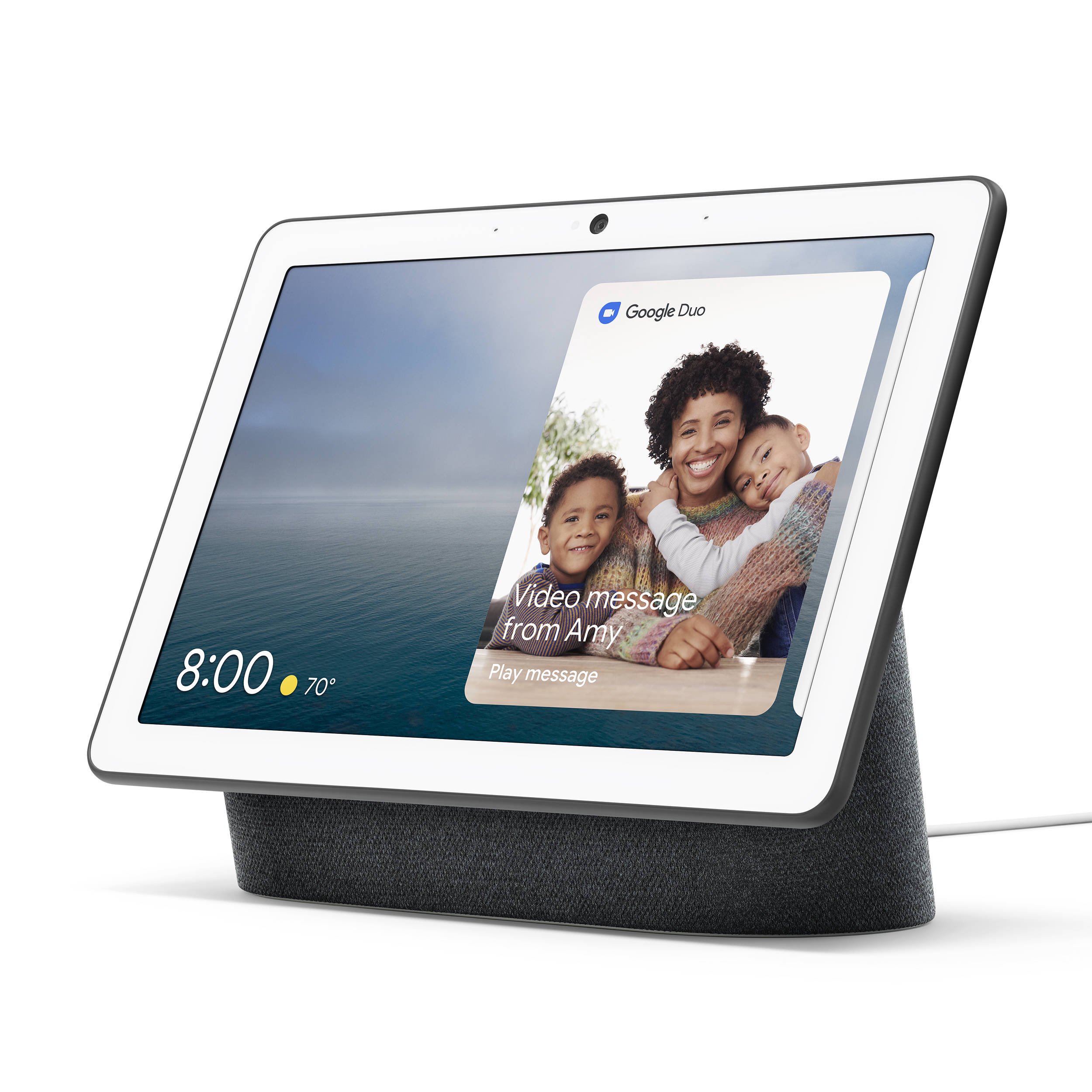 Valdymo centras Google Nest Hub 2, Juodas