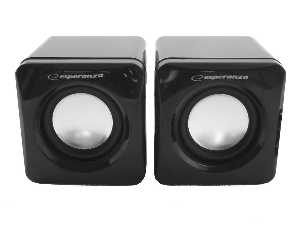 Kolonėlės Esperanza 2.0 Leggiero EP111 Cube USB - 2 x 3W