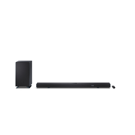 Kolonėlė Sharp  5.1.2 Dolby Atmos/DTS:X Soundbar with Wireless Subwoofer  HT-SBW55121(BK)  650 W