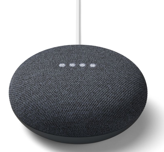 Išmanioji kolonėlė Google Nest Mini, pilkai juoda