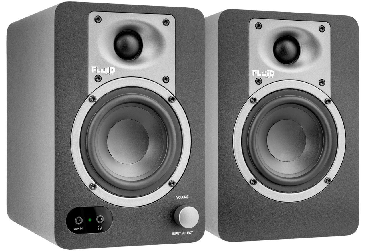 Fluid Audio C35BT - Aktyvus 3,5 colio dvipusis etaloninis studijinis monitorius su Bluetooth (pora)