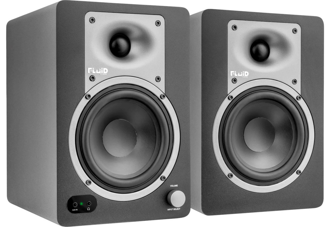 Fluid Audio C50BT - Aktyvus 5 colio dvipusis etaloninis studijinis monitorius su Bluetooth (pora)