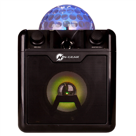 Nešiojama kolonėlė N-Gear Portable Bluetooth and Disco Karaoke Speaker The Disco Block 410 50 W, Por
