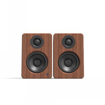 KANTO AUDIO 3" DRIVER - POWERED SPEAKERS WITH USB DAC AND 3.5MM AUX - WALNUT (INCL. TYPE C & G POWER