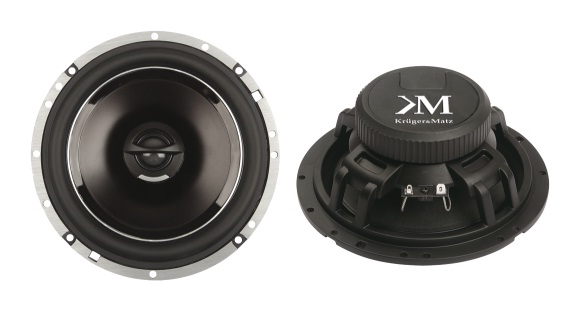 Garsiakalbiai Ø165mm 120W 65Hz-20kHz 89dB 4om 2j Kruger&Matz