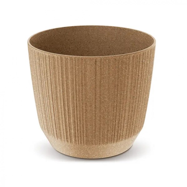 Vazonas DRF110W-4665W Ryfo Eco wood, šviesos rudos spalvos