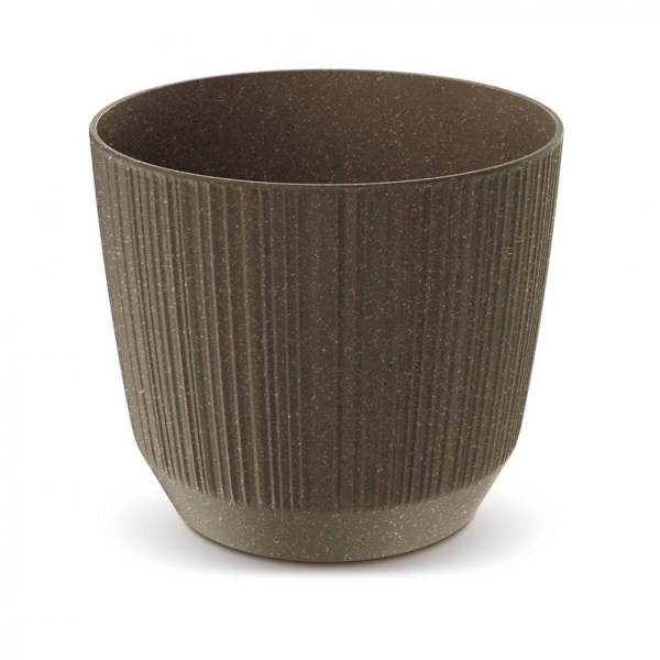 Vazonas DRF200W-4625W Ryfo Eco wood, tamsiai rudos spalvos