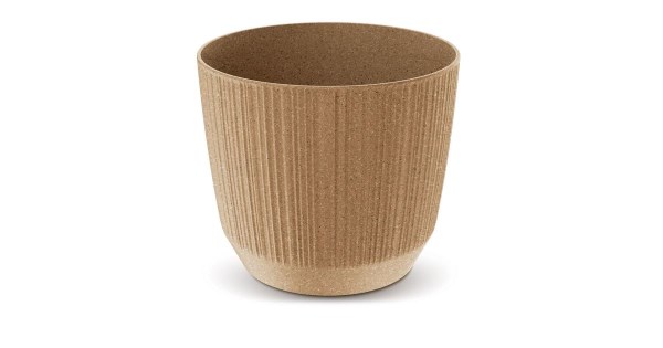 Vazonas DRF200W-4665W Ryfo Eco wood, šviesiai rudos spalvos