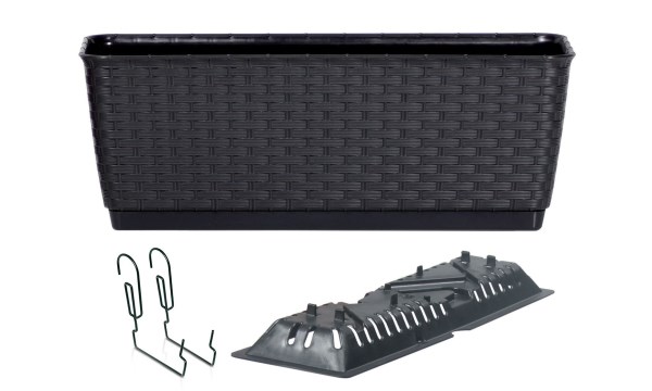 Vazonas DRL600PW Ratolla PW, antracito spalvos