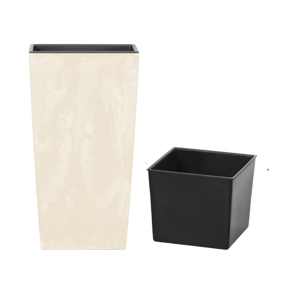 Vazonas kreminis DURS200E-CY700 Urbi Square Beton