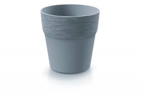 Plastikinis vazonas Furu DFA145-443U, pilkas