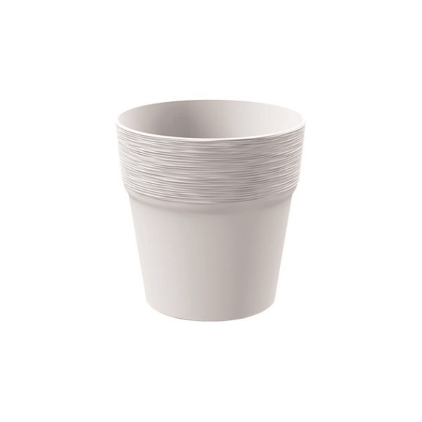 Plastikinis vazonas Furu DFA145-S449, baltas
