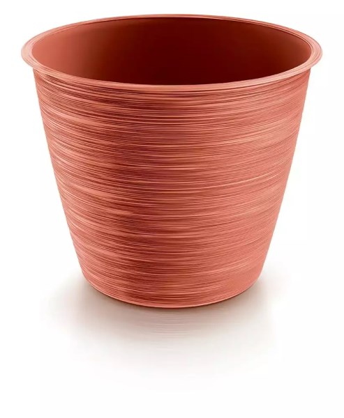 Plastikinis vazonas Furu DFO200-7598U, vario spalvos
