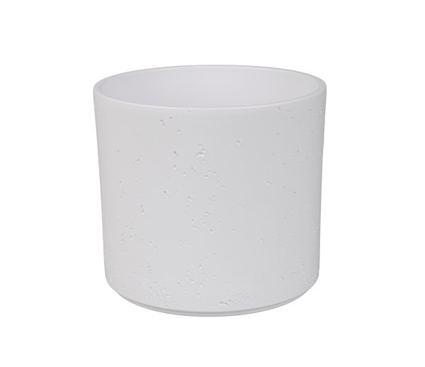 Vazonas baltas 14 cm Pillar lava CERMAX