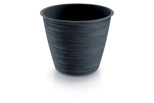 Plastikinis vazonas Furu DFO240-S433, antracito spalvos