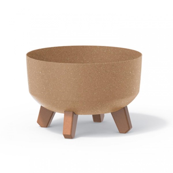 Vazonas DGRL240LW-4665W Gracia low Eco Wood, rudos spalvos