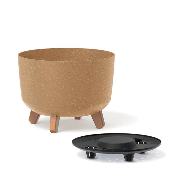 Vazonas DGRL240W-4665W Gracia Eco Wood, rudos spalvos