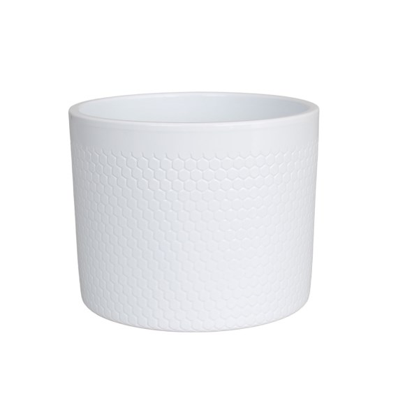 Vazonas baltas 15 cm 417 Lazur CERMAX