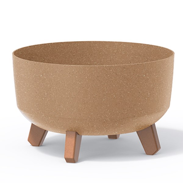 Vazonas DGRL400LW-4665W Gracia Eco Wood, rudos spalvos