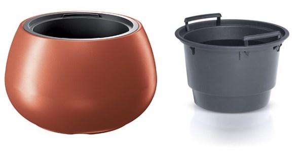 Lauko vazonas DBHEK400 Heos, vario spalvos