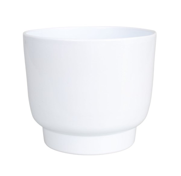 Vazonas baltas 15 cm Jasny 690 CERMAX