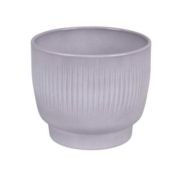 Vazonas pilkas 15 cm Lazur 695 CERMAX