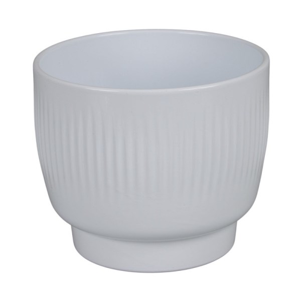 Vazonas baltas 17 cm Lazur 695 CERMAX