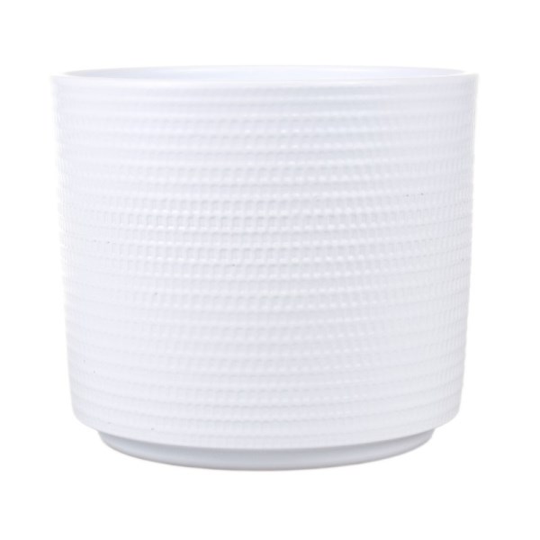 Vazonas baltas 16 cm Calla 991 CERMAX