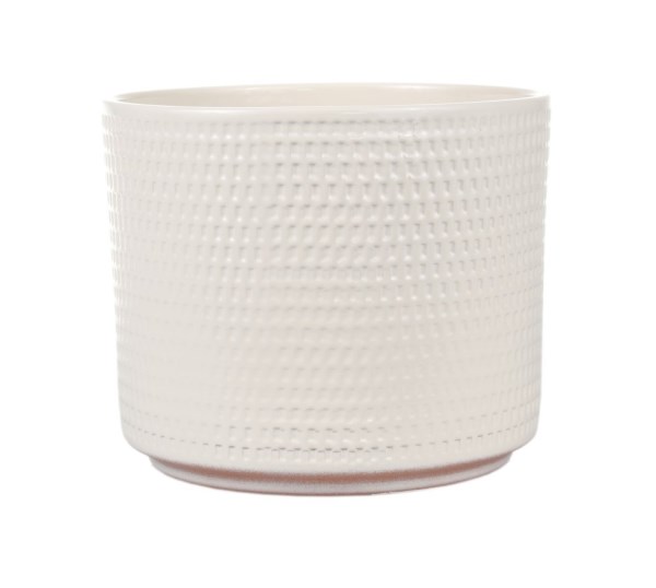 Vazonas kreminis 16 cm Calla 991 CERMAX
