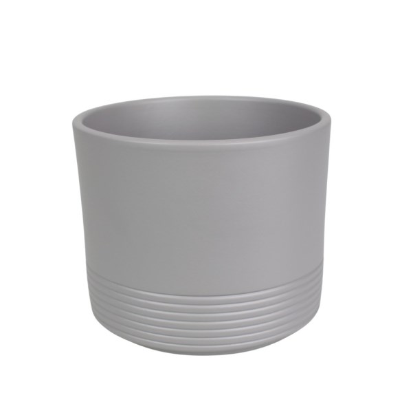 Vazonas bazaltas 16 cm Rille 992 CERMAX