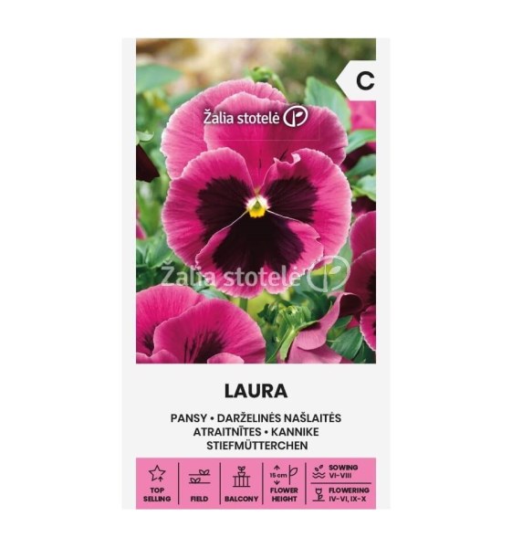Darželinės sėklos Našlaitės LAURA 0,3 g