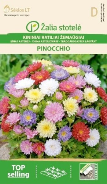 Kininių ratilių sėklos PINOCCHIO