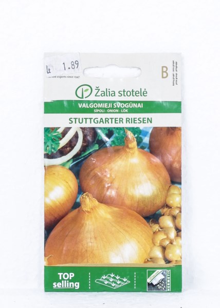 Vasarinės svogūnų sėklos STUTGARTEN  
