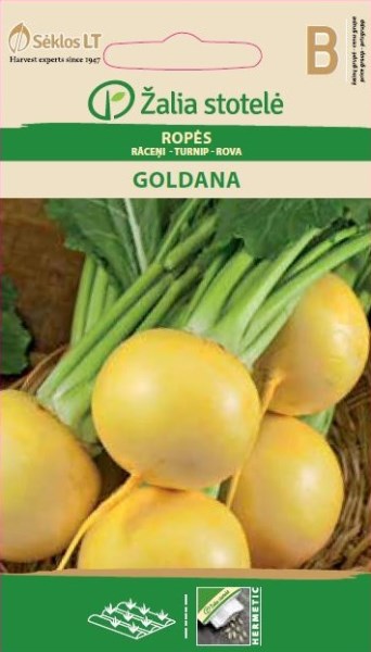 Sėklos ropių GOLDENA Žalia stotelė