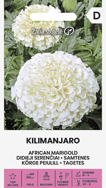 Sėklos didieji serenčiai KILIMANJARO 0,2g