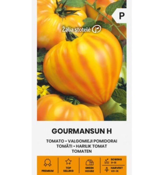 Sėklos Pomidorai valgomieji GOURMANSUN H