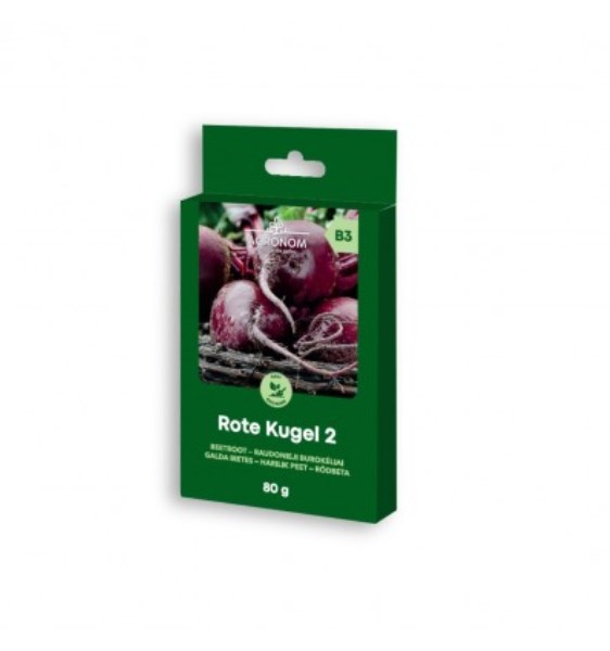 Sėklos Burokėliai raudonieji ROTE KUGEL2 80 g