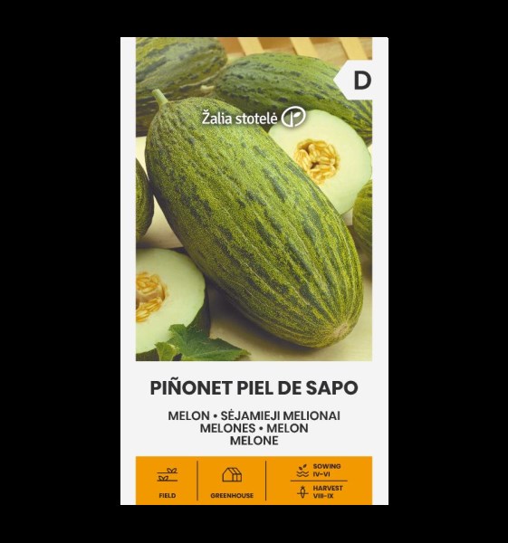 Sėjamųjų melionų sėklos PINONET PIEL DE SAPO, 1 g