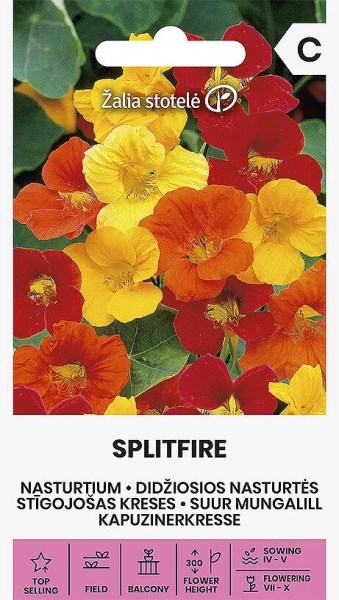 Sėklos Nasturtės didžiosios SPLITFIRE 5 g