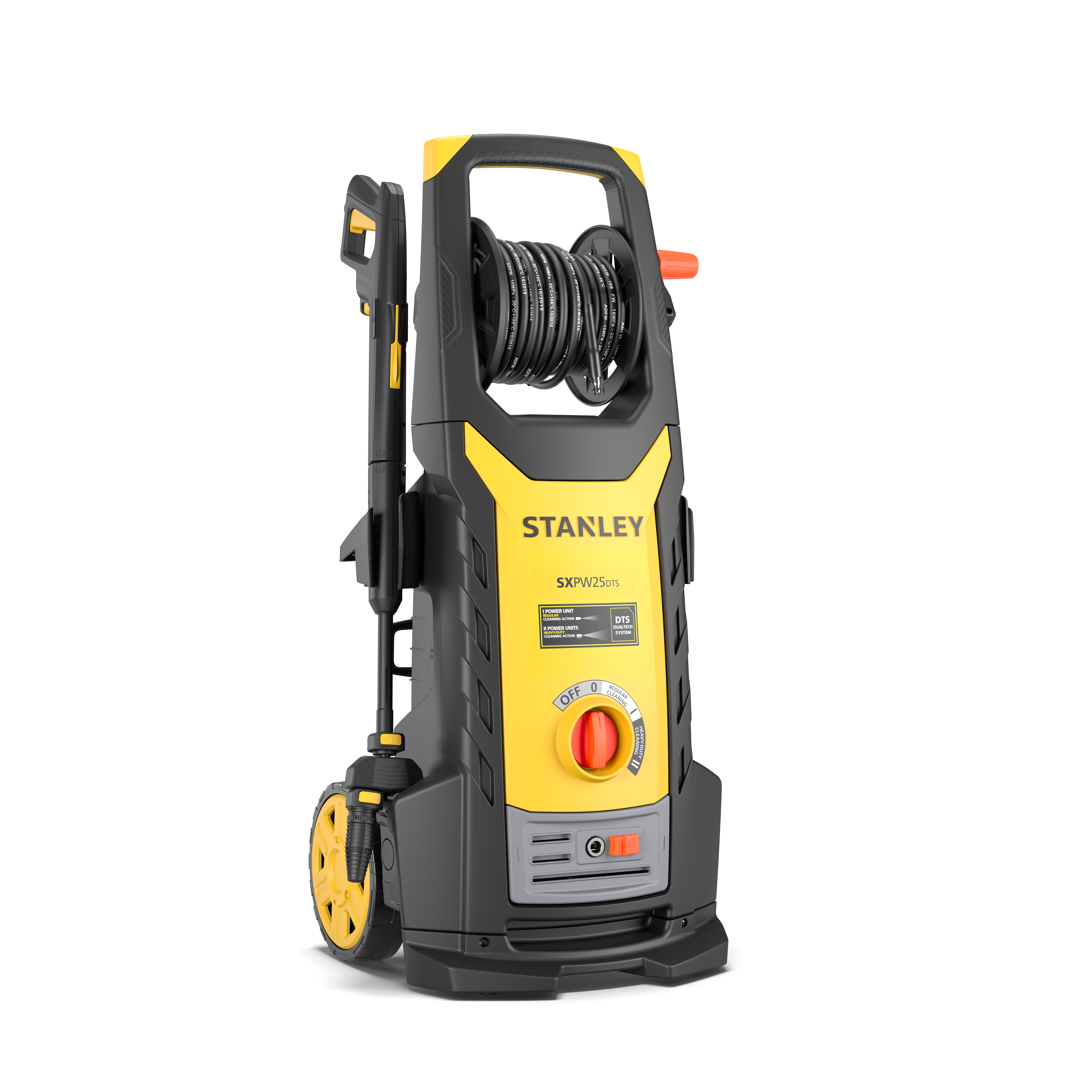 Aukšto slėgio plovimo įrenginys STANLEY SXPW25DTS-E High Pressure Washer (2500 W, 150 bar, 810 l/h) | Stanley 2500 W | 150 bar | 810 l/h