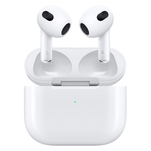 AirPods (3rd gen) belaidės ausinės su Lightning Charging Case