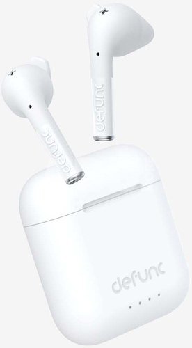 Defunc True Talk Earbuds, In-Ear, Wireless, White