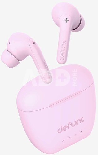 Defunc True Audio Earbuds, In-Ear, Wireless, Pink