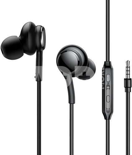 Wired Earphones JR-EW02, Half in Ear (Black)