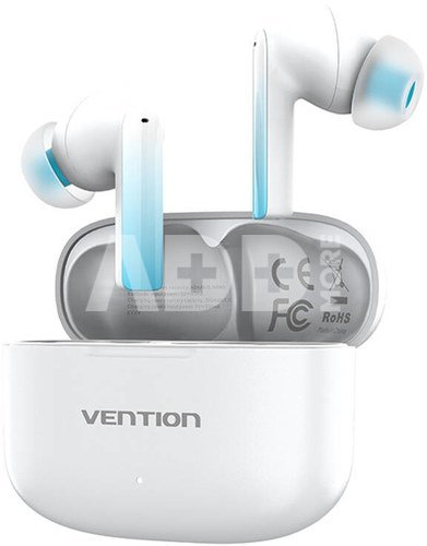 Wireless earphones, Vention, NBIW0, Elf Earbuds E04 (white)