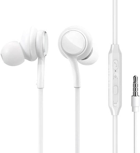 Wired Earphones JR-EW02, Half in Ear (White)