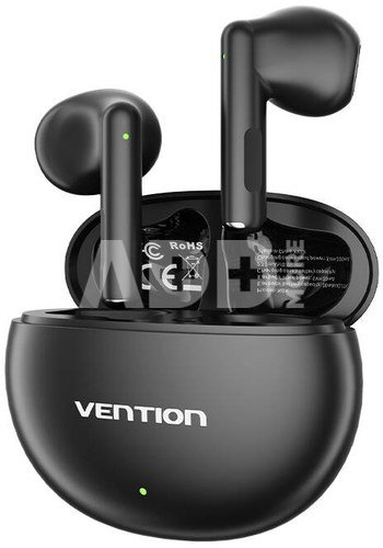 Wireless earphones, Vention, NBKB0, Earbuds Elf E06 (black)